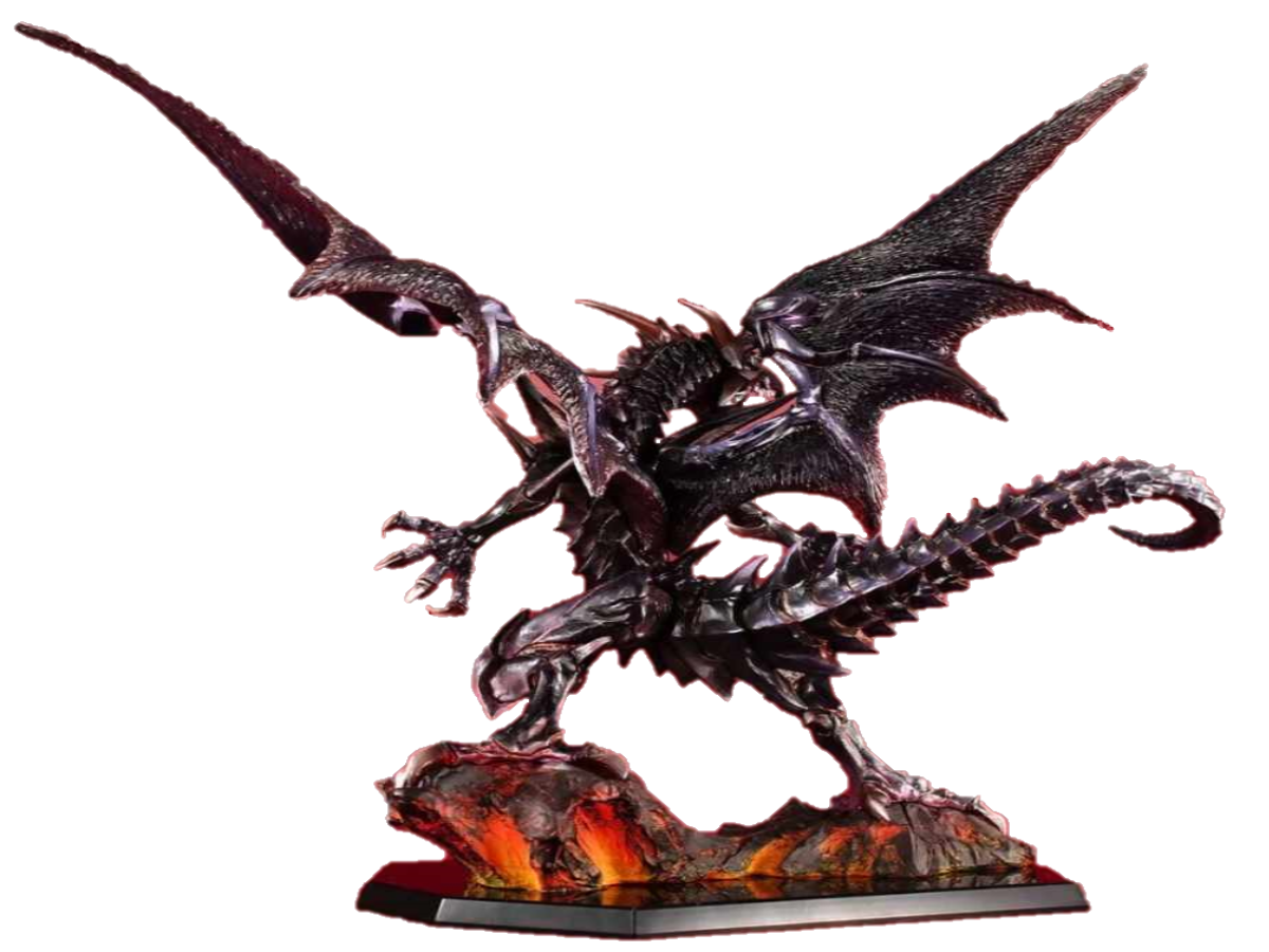 Megahouse Artworks Monsters Shinku-eyes Dragon Black 30 cm
