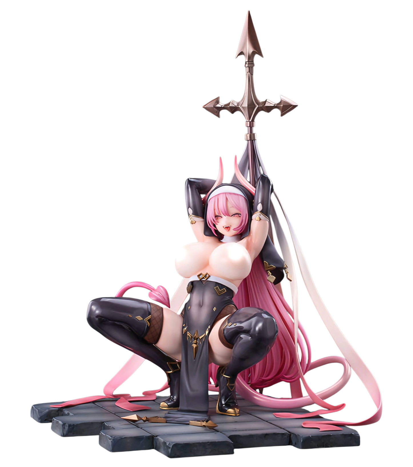 Figura HotVenus Devil Sister Nemu Tapestry Set Edition 1/6