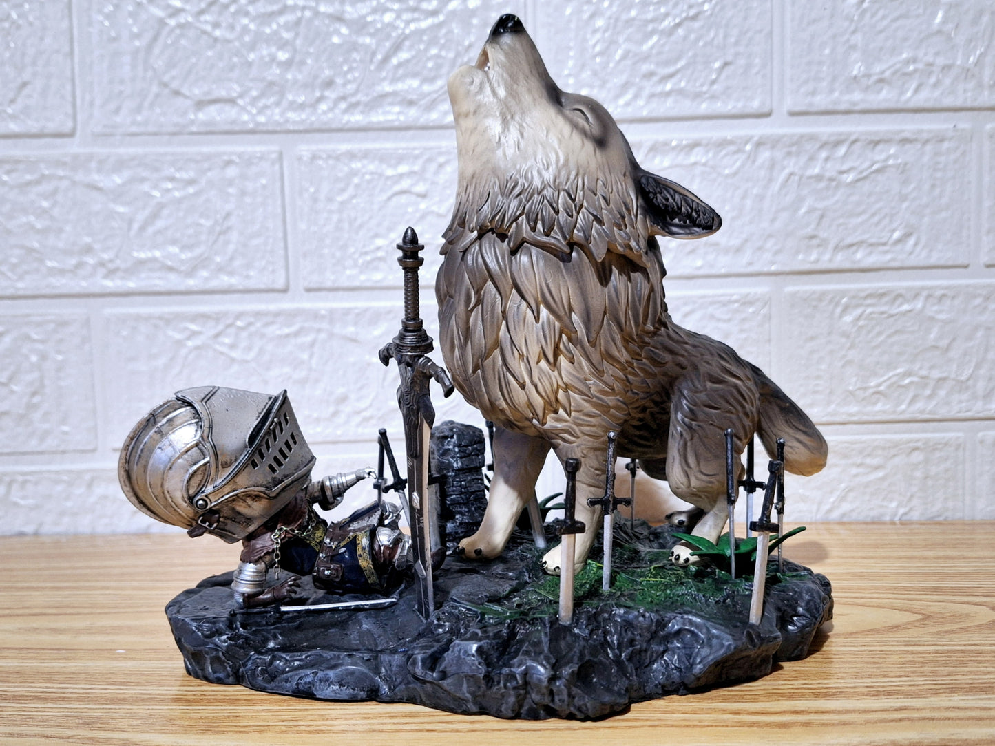 Figura Sif El Gran Lobo Gris Dark Souls 22 cm