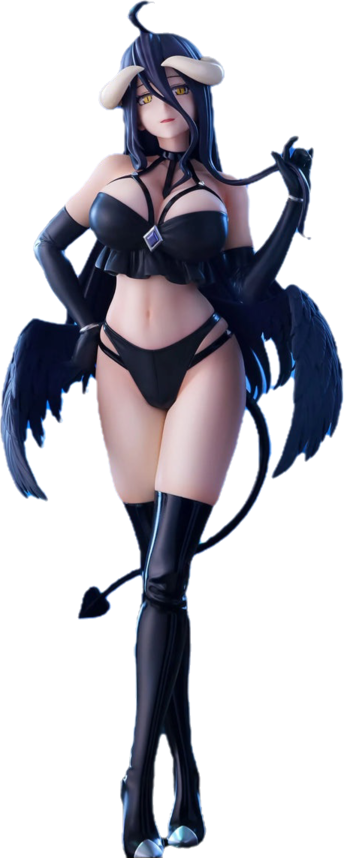 Figura Overlord Albedo Bicute Dark Furyu