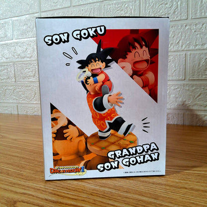Figura Dragón Ball Goku And Son Gohan Grandpa Revible Moment