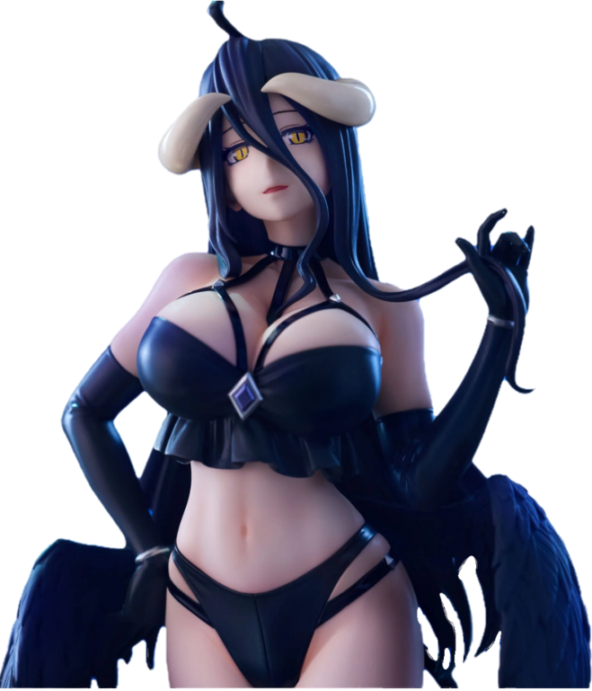 Figura Overlord Albedo Bicute Dark Furyu
