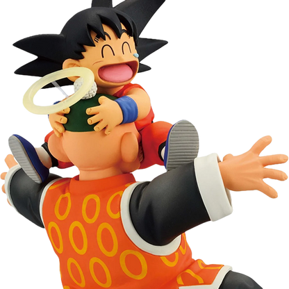 Figura Dragón Ball Goku And Son Gohan Grandpa Revible Moment