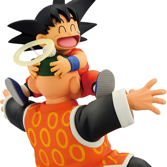 Figura Dragón Ball Goku And Son Gohan Grandpa Revible Moment