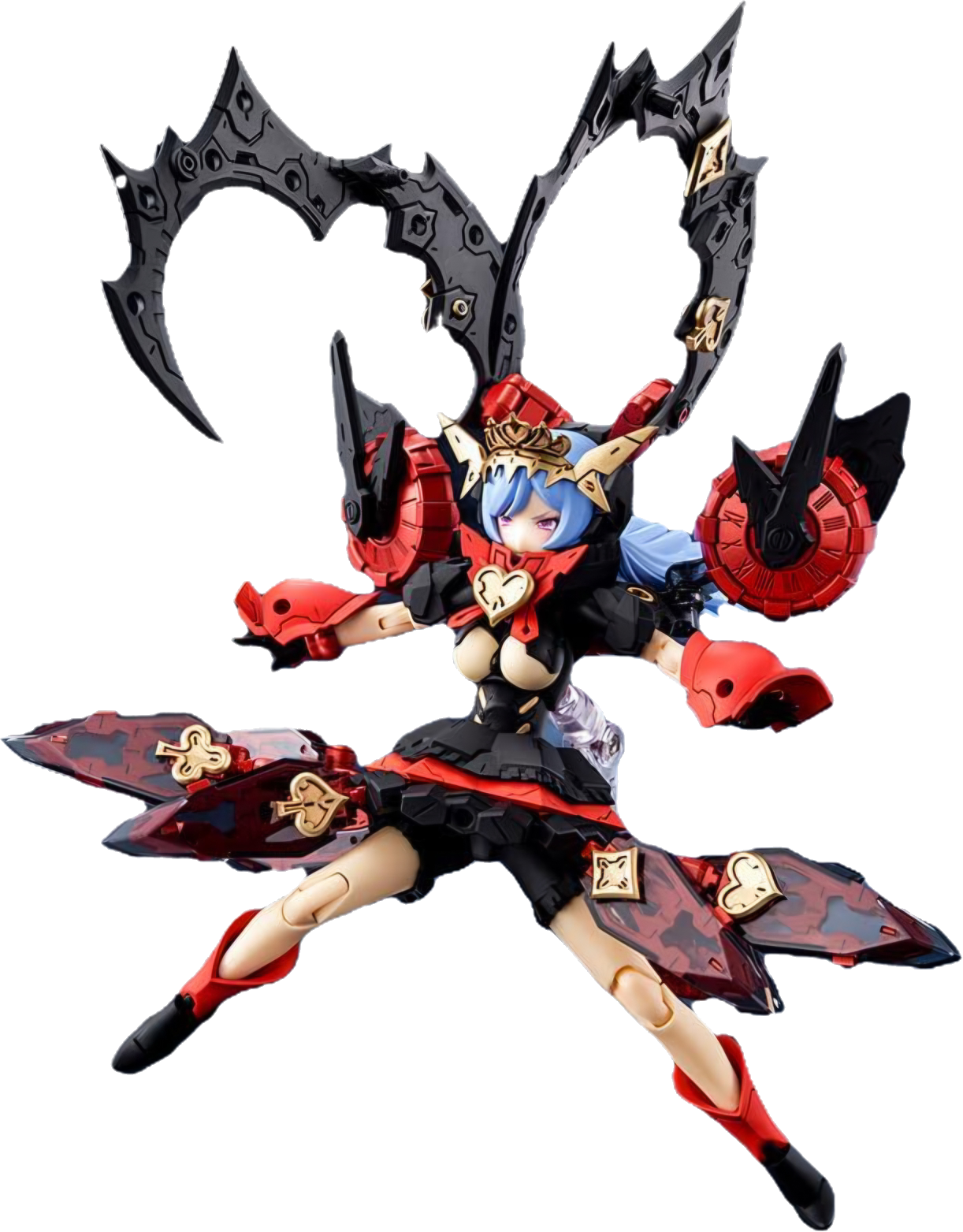 Model Kit Megami Device Chaos and Pretty Queen of Hearts