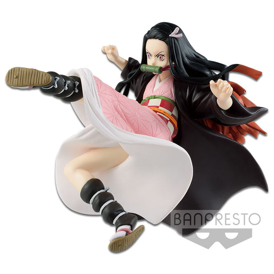 Figura Nezuko Kamado Vibration Stars Kimetsu No Yaiba Banpresto