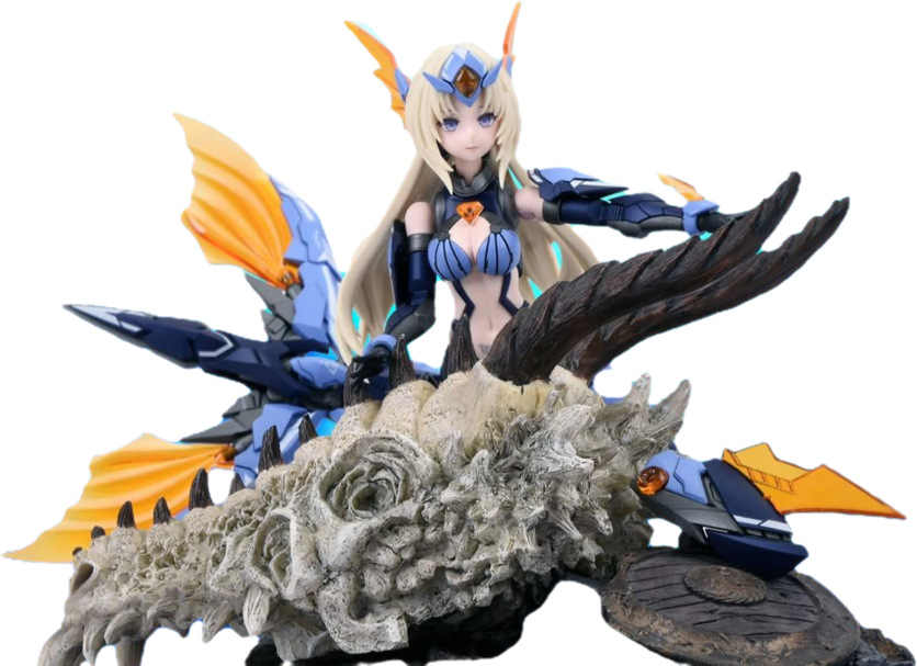 Model Kit Nuke Matrix Cyber Forest FANTASY GIRLS Storm Interceptor: Royal Enforcer