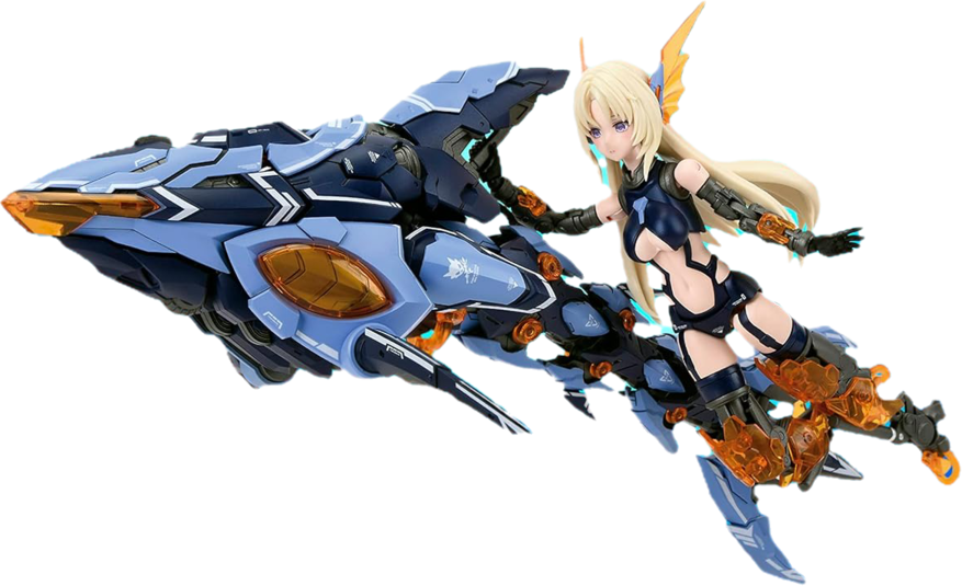 Model Kit Nuke Matrix Cyber Forest FANTASY GIRLS Storm Interceptor: Royal Enforcer