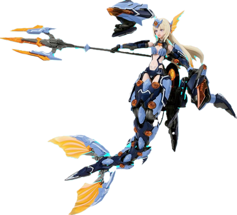 Model Kit Nuke Matrix Cyber Forest FANTASY GIRLS Storm Interceptor: Royal Enforcer