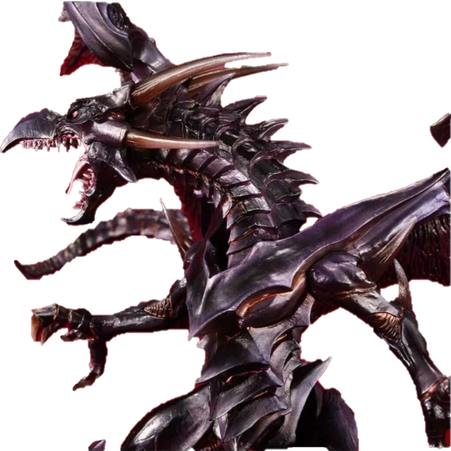 Megahouse Artworks Monsters Shinku-eyes Dragon Black 30 cm