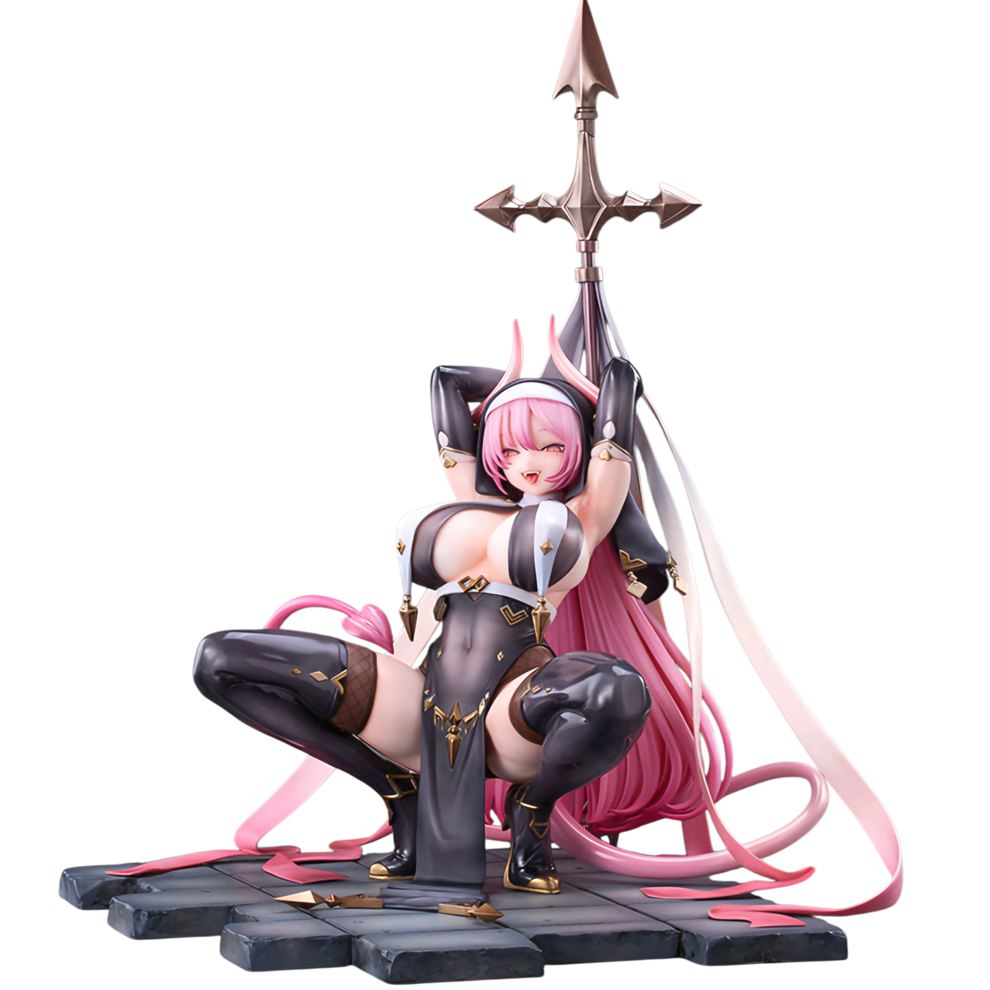 Figura HotVenus Devil Sister Nemu Tapestry Set Edition 1/6