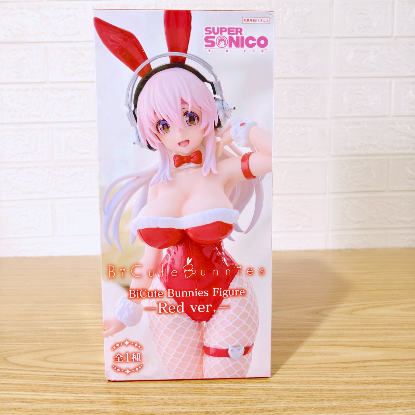 Figura Super Sonico FuRyu BiCute Bunnies Red Version