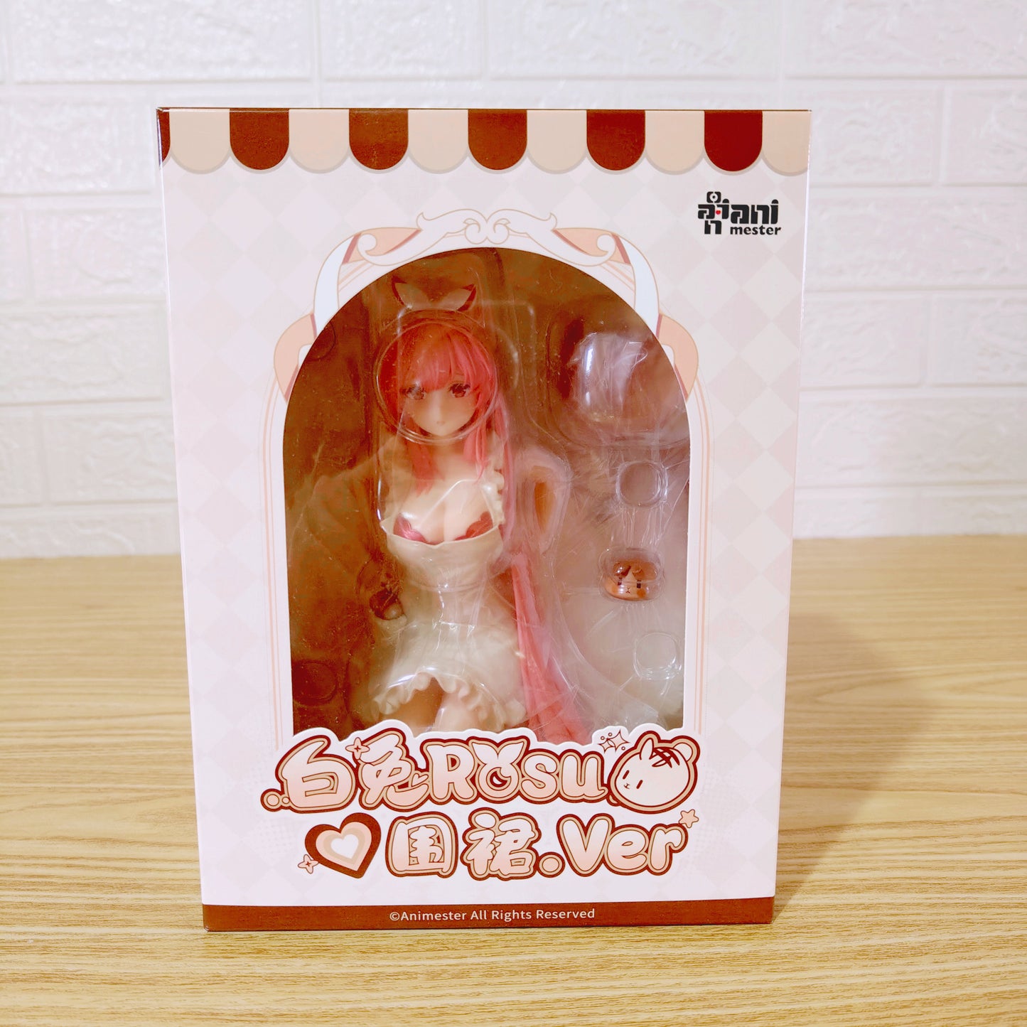 Figura Animester White Rabbit Rosu 1/7