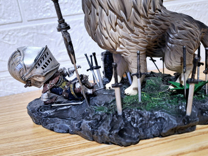 Figura Sif El Gran Lobo Gris Dark Souls 22 cm
