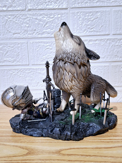 Figura Sif El Gran Lobo Gris Dark Souls 22 cm