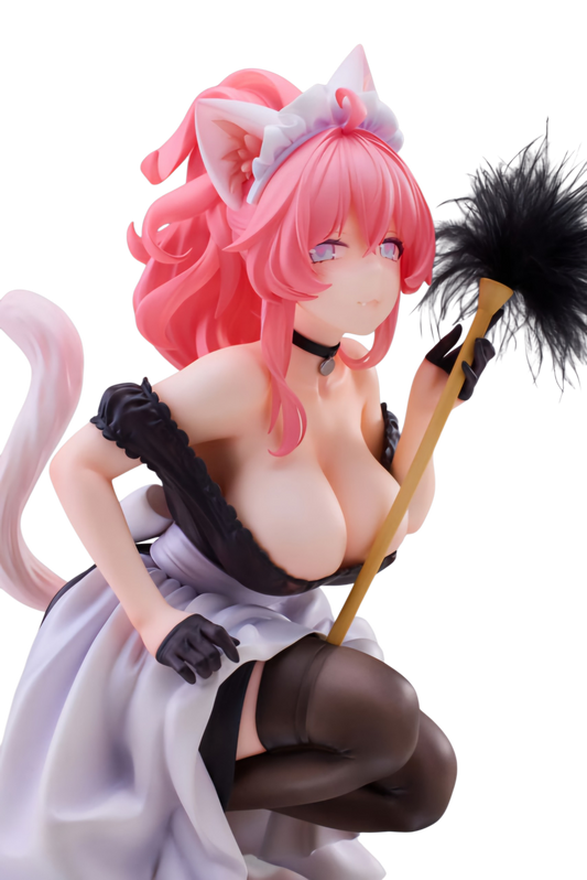 Figura Freyja Cat's Thought Maid Cat Mochan 1/4