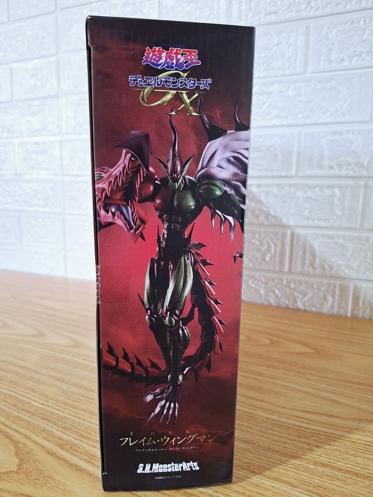 Sh Monsterarts Elemental Hero Flame Wingman Yu-gi-oh Duel Monsters Gx