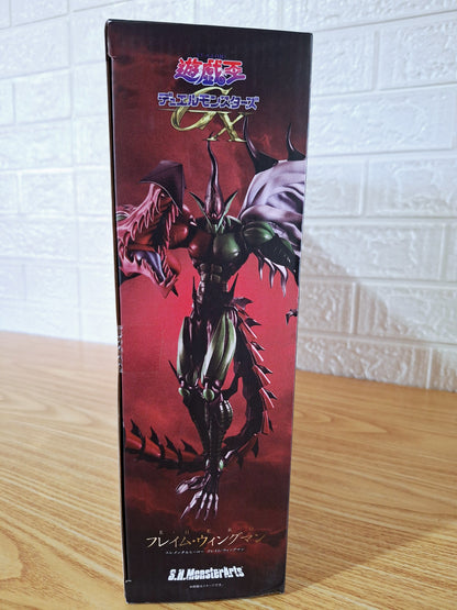 Sh Monsterarts Elemental Hero Flame Wingman Yu-gi-oh Duel Monsters Gx