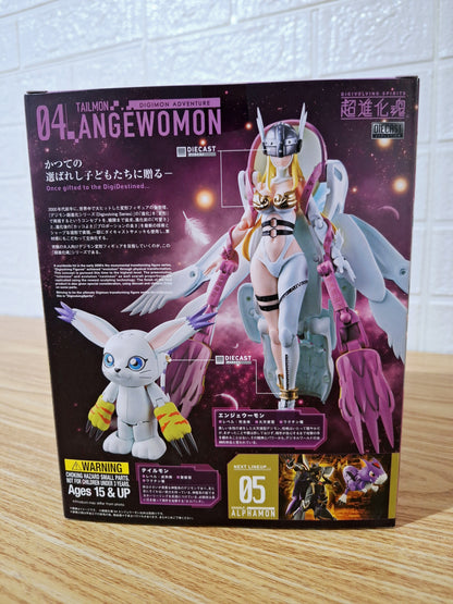 Figura Angewomon Soul Of Super Evolution Bandai Original