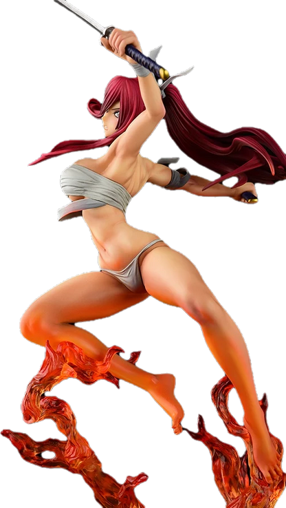 Figura Fairy Tail Erza Scarlet Samurai-Kouen Banjo-ver Orca Toys