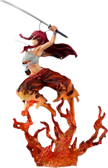 Figura Fairy Tail Erza Scarlet Samurai-Kouen Banjo-ver Orca Toys