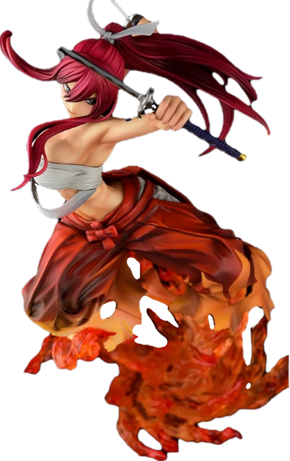 Figura Fairy Tail Erza Scarlet Samurai-Kouen Banjo-ver Orca Toys
