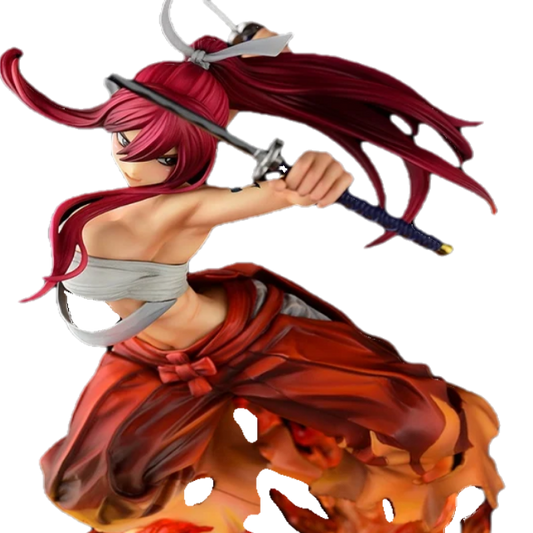 Figura Fairy Tail Erza Scarlet Samurai-Kouen Banjo-ver Orca Toys