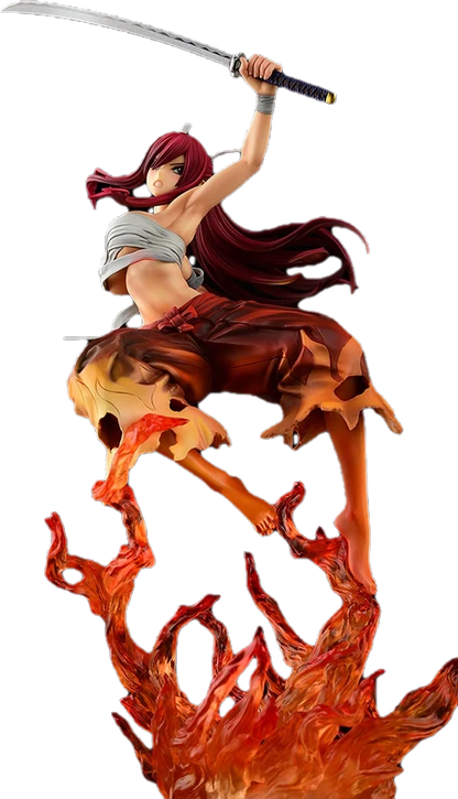 Figura Fairy Tail Erza Scarlet Samurai-Kouen Banjo-ver Orca Toys