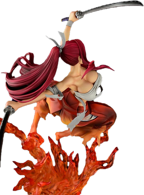 Figura Fairy Tail Erza Scarlet Samurai-Kouen Banjo-ver Orca Toys