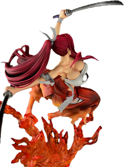 Figura Fairy Tail Erza Scarlet Samurai-Kouen Banjo-ver Orca Toys