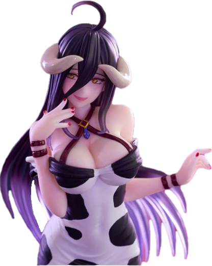 Figura Overlord Albedo Mini Dress Cow Print FuRyu Trio-Try-iT